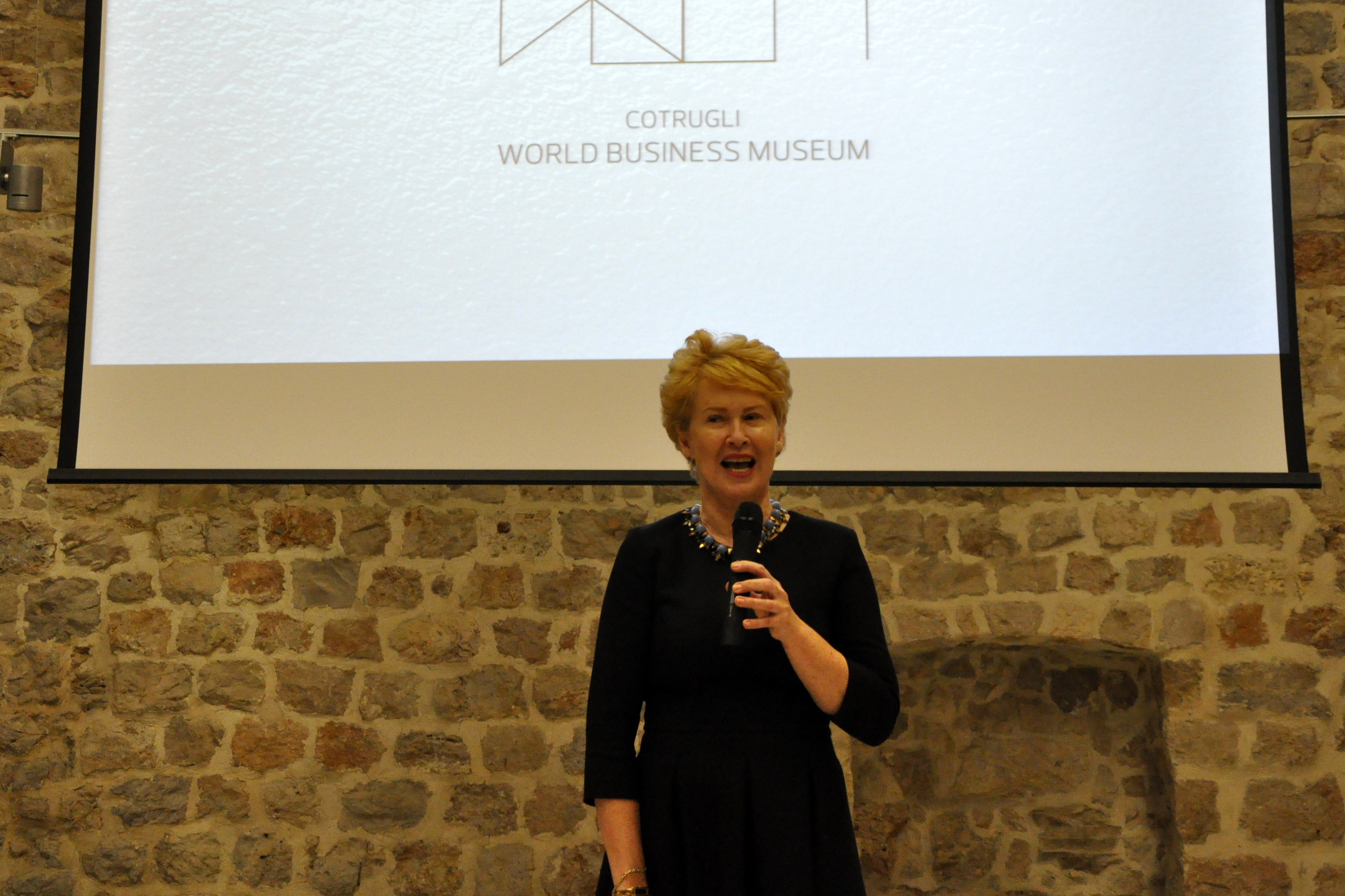 Business museum presentation